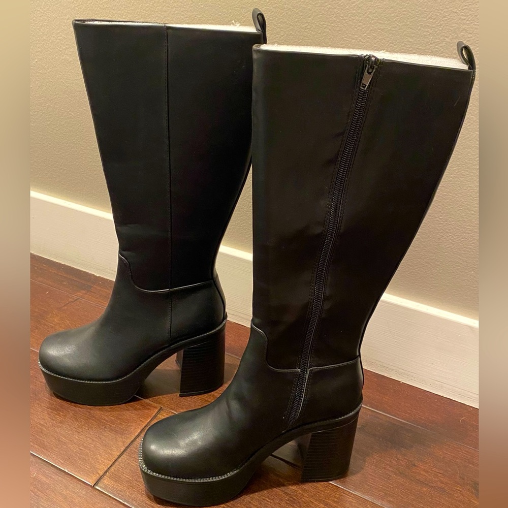 Madden girl gabby platform boots